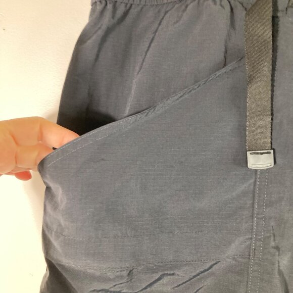 Mens Eddie Bauer Nylon Performance Shorts Black 2XL Nylon 6 pockets - Picture 4 of 11